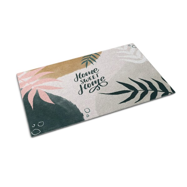 Schoonloopmat Tropisch Groen