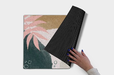 Schoonloopmat Tropisch Groen