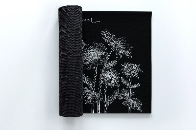 Deurmat voor buiten Heliotroopbloemen