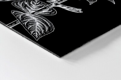 Deurmat voor buiten Heliotroopbloemen