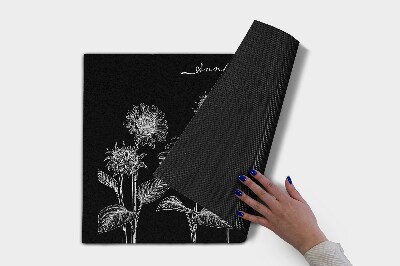 Deurmat voor buiten Heliotroopbloemen