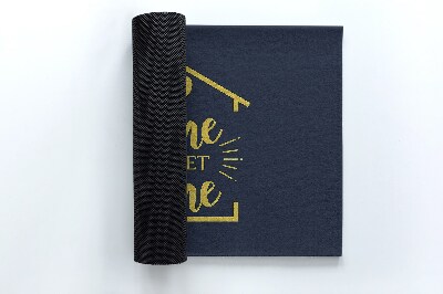 Deurmat voor buiten Sweet Home-inscriptie