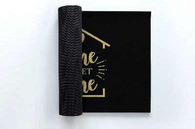 Buiten deurmat Sweet Home-inscriptie