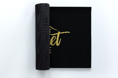 Deurmat voor buiten Thuis, zoet thuis