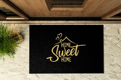Deurmat voor buiten Thuis, zoet thuis