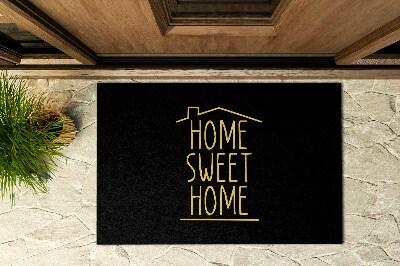 Schoonloopmat Met het opschrift Home Sweet Home