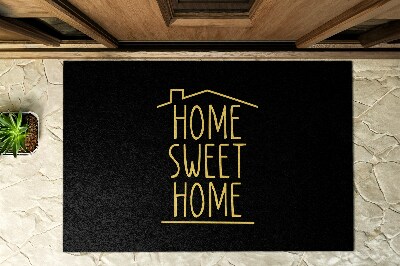 Schoonloopmat Met het opschrift Home Sweet Home