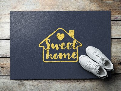Deurmat voor buiten Met het opschrift Home Sweet Home