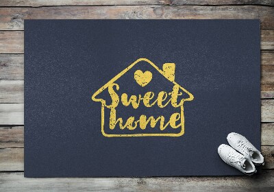 Deurmat voor buiten Met het opschrift Home Sweet Home