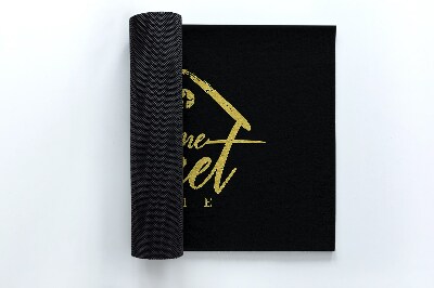 Deurmat voor buiten Thuis, zoet thuis