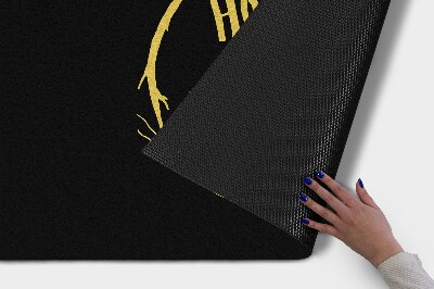 Buiten deurmat Met het opschrift Home Sweet Home