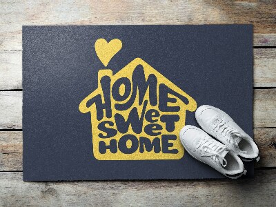 Schoonloopmat Home Sweet Home-letters