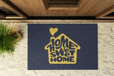 Schoonloopmat Home Sweet Home-letters