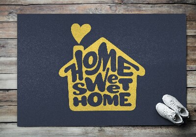 Schoonloopmat Home Sweet Home-letters