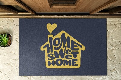 Schoonloopmat Home Sweet Home-letters