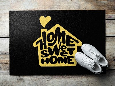 Deurmat voor buiten Met het opschrift Home Sweet Home