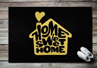 Deurmat voor buiten Met het opschrift Home Sweet Home