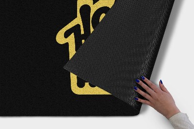 Deurmat voor buiten Met het opschrift Home Sweet Home