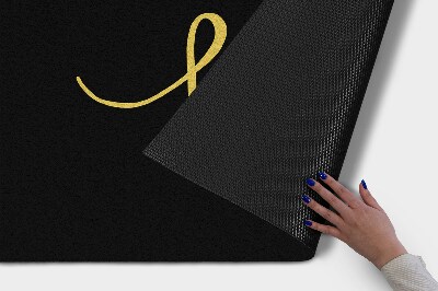 Buiten deurmat Het opschrift Hallo