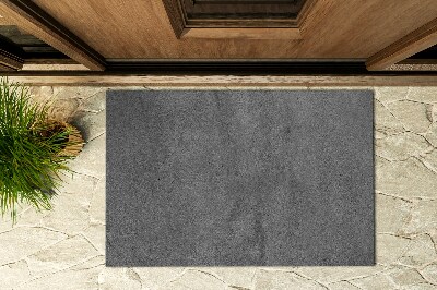Deurmat voor buiten Betongrijs