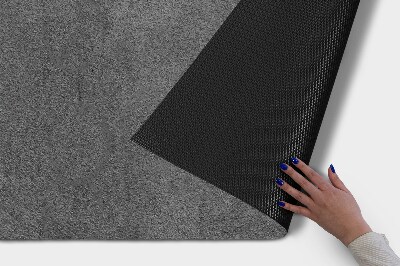 Deurmat voor buiten Betongrijs