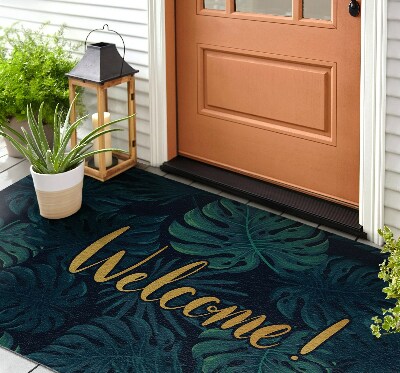 Deurmat voor buiten Monsters welkom