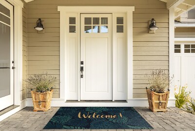 Deurmat voor buiten Monsters welkom