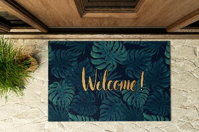 Deurmat voor buiten Monsters welkom