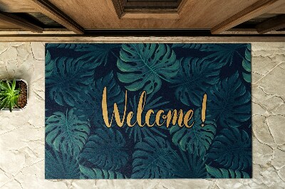 Deurmat voor buiten Monsters welkom