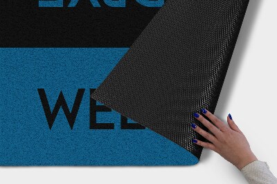 Schoonloopmat Welkom Tot ziens