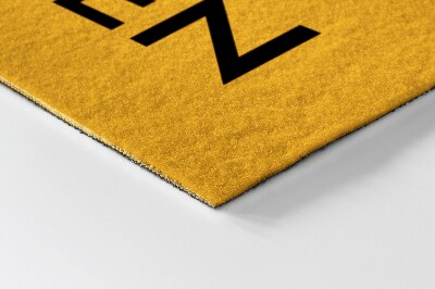 Deurmat voor buiten Welkom Tot ziens