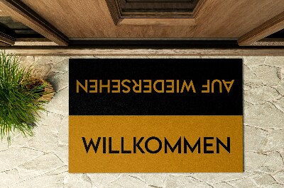 Deurmat voor buiten Welkom Tot ziens