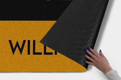 Deurmat voor buiten Welkom Tot ziens