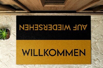 Deurmat voor buiten Welkom Tot ziens