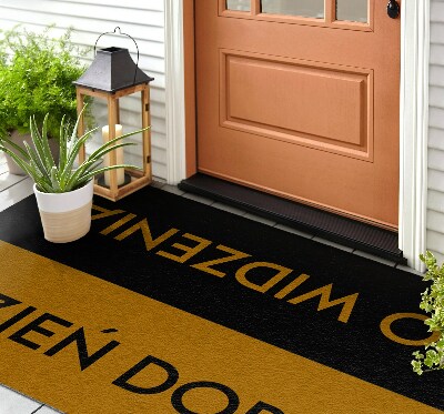 Buiten deurmat Goedemorgen