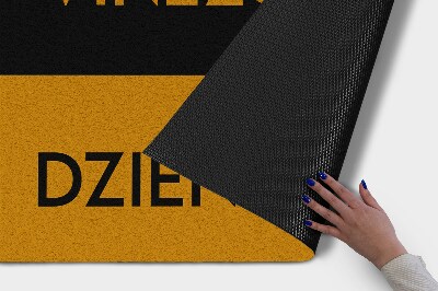 Buiten deurmat Goedemorgen