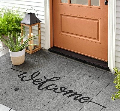 Schoonloopmat Houten planken