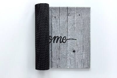 Schoonloopmat Houten planken