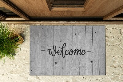 Schoonloopmat Houten planken