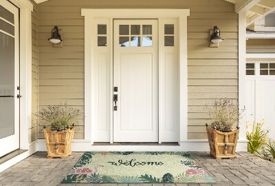 Deurmat voor buiten Exotische tropen