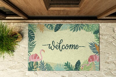 Deurmat voor buiten Exotische tropen