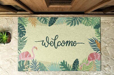 Deurmat voor buiten Exotische tropen
