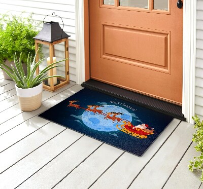 Deurmat De slee van de Kerstman