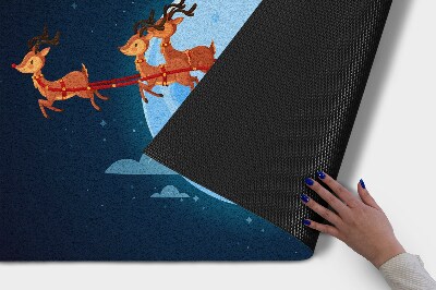 Deurmat De slee van de Kerstman