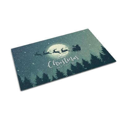 Droogloopmat De slee van de Kerstman