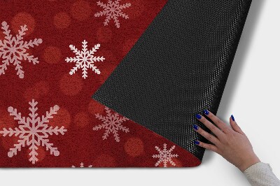 Droogloopmat Kerststerren