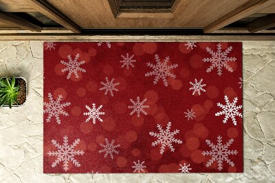 Droogloopmat Kerststerren