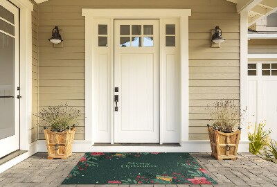 Droogloopmat Fijne Kerstdagen