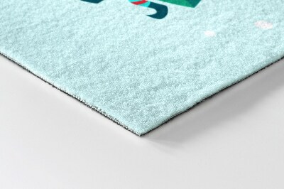 Droogloopmat Kerstelfjes