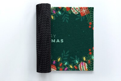 Droogloopmat Kerstversiering